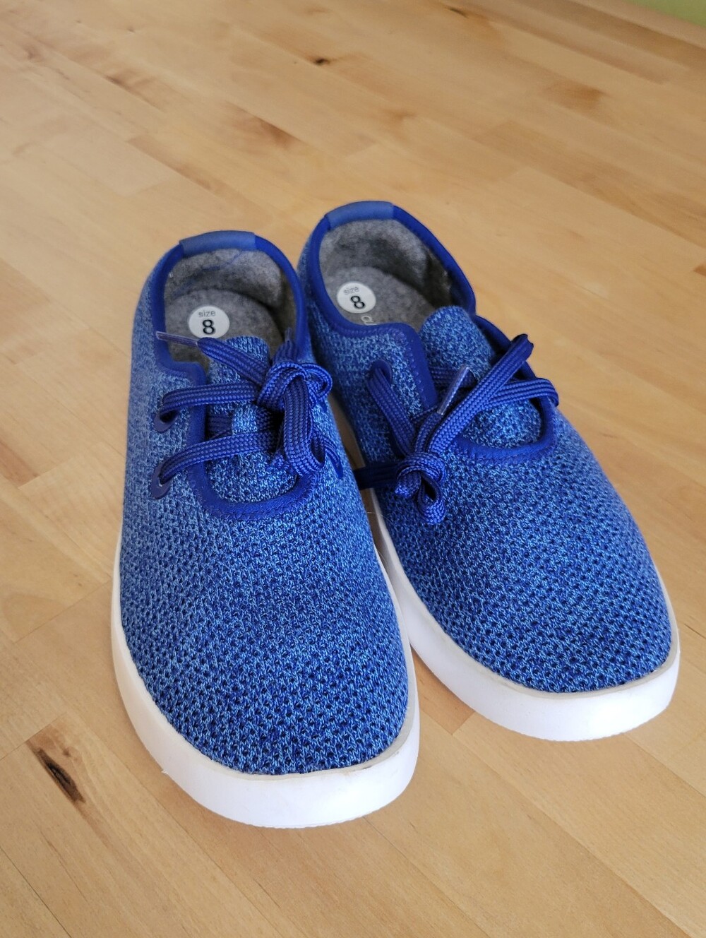 Allbirds Men's Tree Skipper Royal  Blue (Blizzard Sole) Size 8